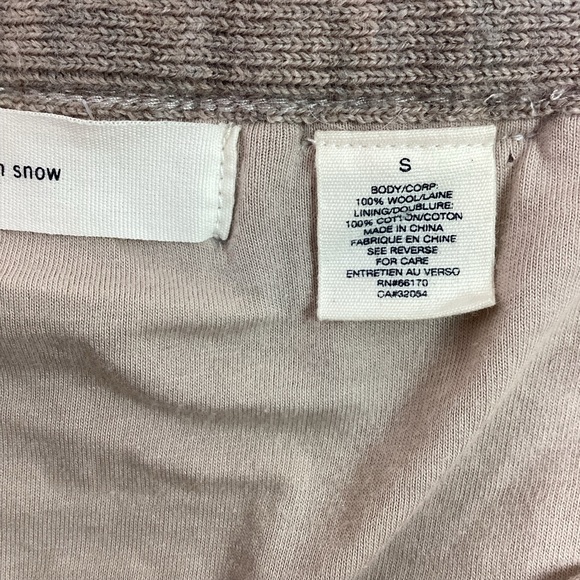 Anthropologie Sleeping on Snow Strapless Sweater Dress Size Small Fair Isle - Picture 6 of 14